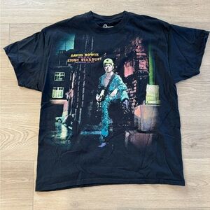 David Bowie tee.